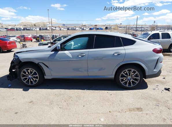 5UX33EX09T9232103 2026 BMW X6 Серый Вид задней части салона