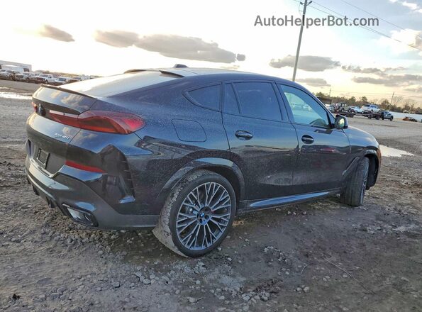 5UX33EX0XT9252926 2026 BMW X6 Black Задня права чверть