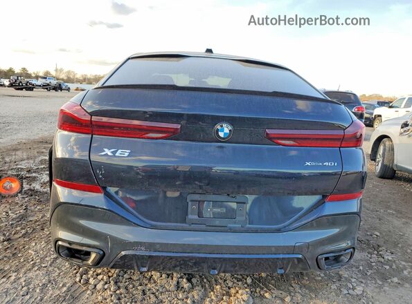 5UX33EX0XT9252926 2026 BMW X6 Black Вид ззаду
