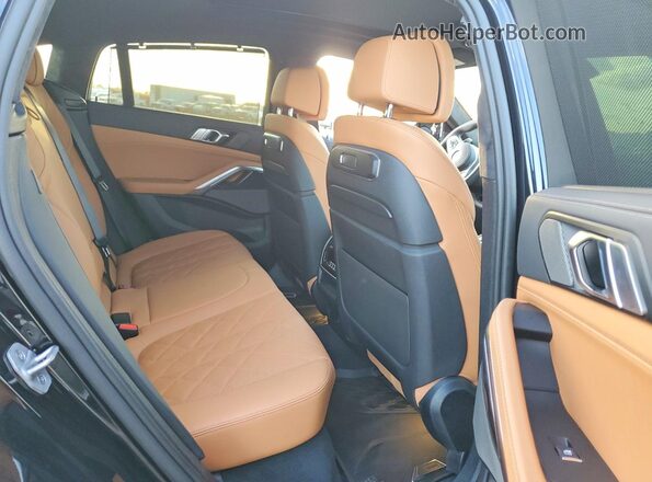 5UX33EX0XT9252926 2026 BMW X6 Black Вид задніх сидінь