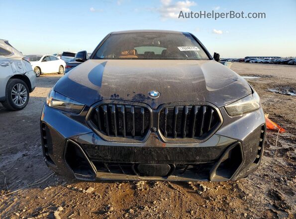 5UX33EX0XT9252926 2026 BMW X6 Black Вид спереду