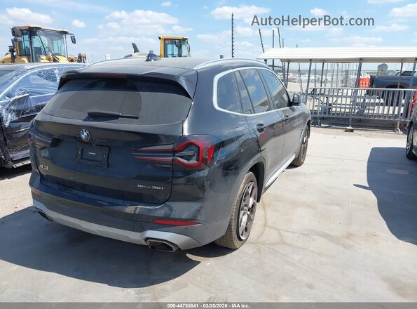 5UX43DP02P9R59412 2023 BMW X3 Black 