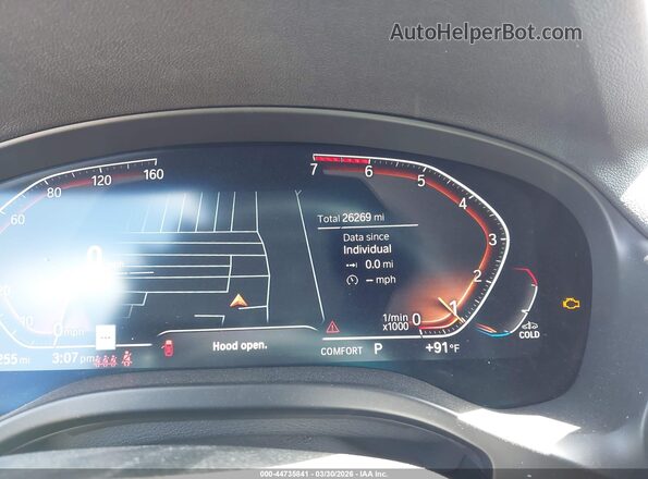 5UX43DP02P9R59412 2023 BMW X3 Black 