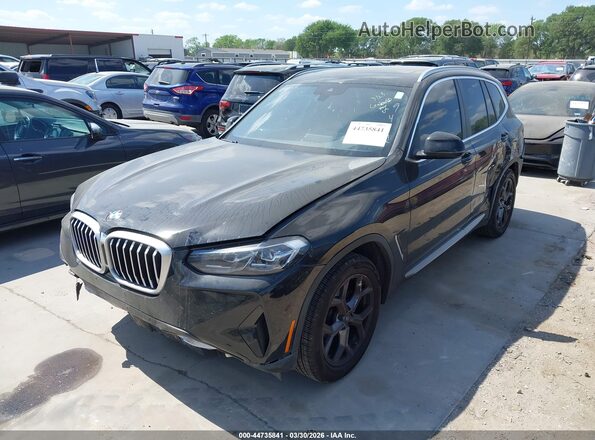 5UX43DP02P9R59412 2023 BMW X3 Black 