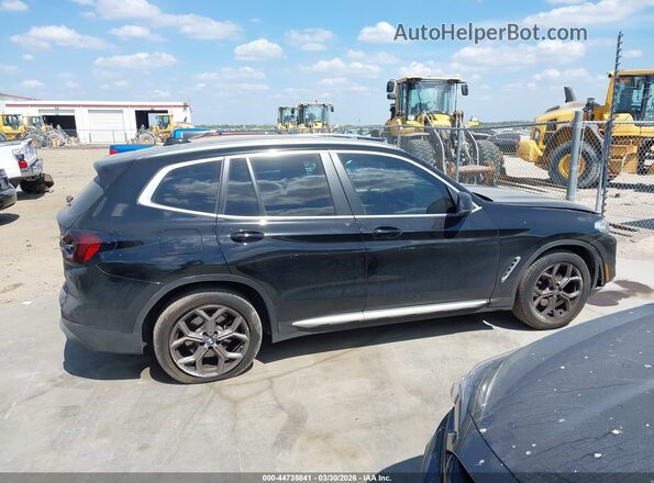 5UX43DP02P9R59412 2023 BMW X3 Black 