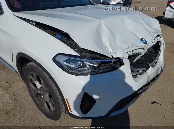 5UX43DP03N9L00123 2022 BMW X3 White 