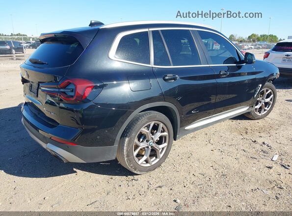 5UX43DP04P9P39737 2023 BMW X3 Black 