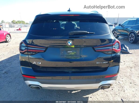 5UX43DP04P9P39737 2023 BMW X3 Black 