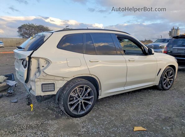 5UX43DP05N9J15863 2022 BMW X3 White Հետևի աջ