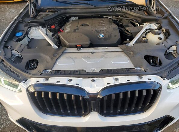 5UX43DP05N9J15863 2022 BMW X3 White Շարժիչի բաժամունքի տեսք