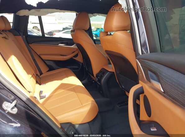 5UX43DP07N9M62823 2022 BMW X3 Blue Вид наклейки з VIN-кодом