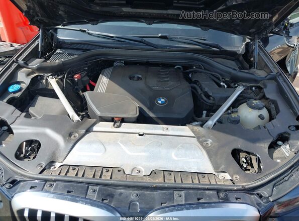 5UX43DP07N9M62823 2022 BMW X3 Blue Вид ззаду