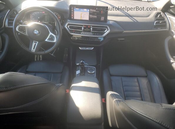 5UX43DT08P9N75365 2023 BMW X4 Gray Widok deski rozdzielczej