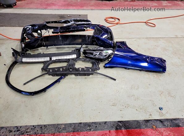 5UX43DT0XN9K07413 2022 BMW X4 Blue 