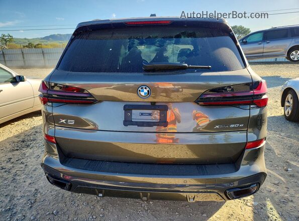 5UX43EU00S9Z97286 2025 BMW X5 Green Vista trasera