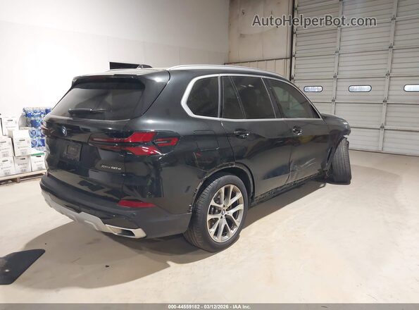 5UX43EU09S9X60070 2025 BMW X5 Black Rear right