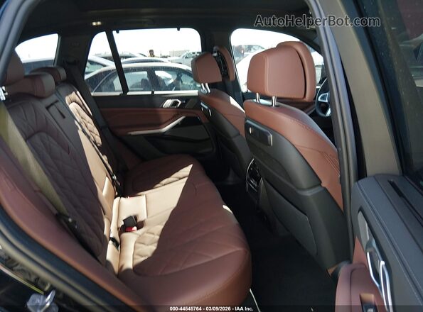 5UX43EU0XT9225802 2026 BMW X5 Black VIN sticker view