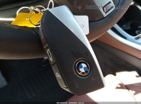 5UX43EU0XT9225802 2026 BMW X5 Black Dashboard view
