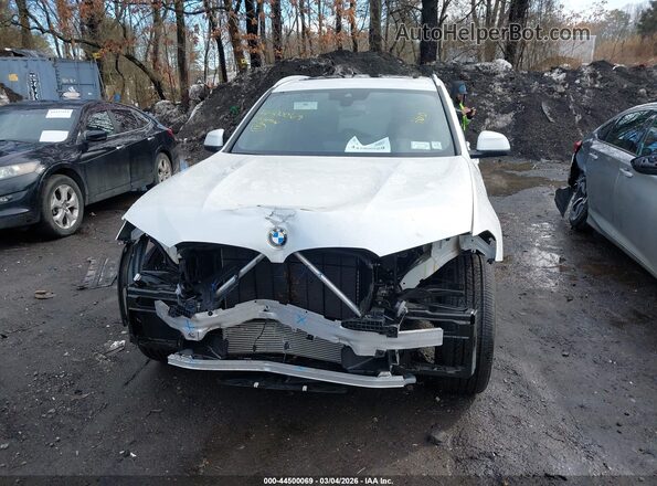 5UX53DP03P9P98251 2023 BMW X3 White Widok zestawu wskaźników