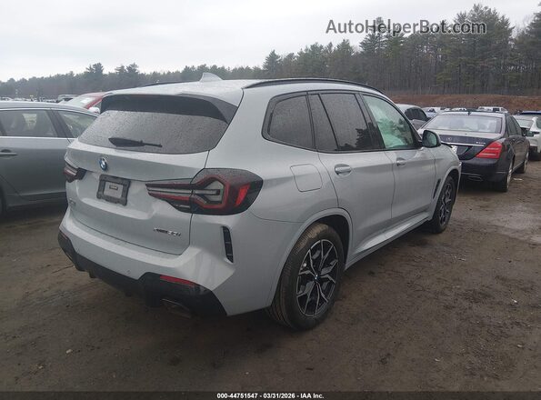 5UX53DP06N9J07596 2022 BMW X3 Серый Задняя правая четверть