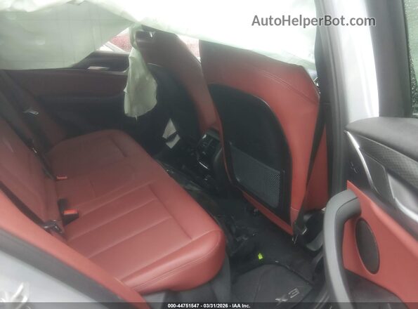 5UX53DP06N9J07596 2022 BMW X3 Серый Вид наклейки с VIN-кодом