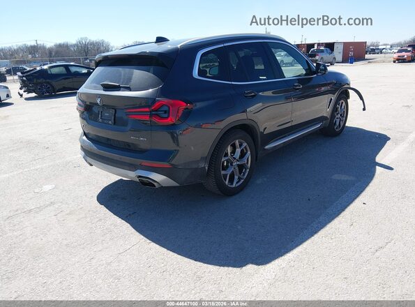 5UX53DP06P9N66422 2023 BMW X3 Black 