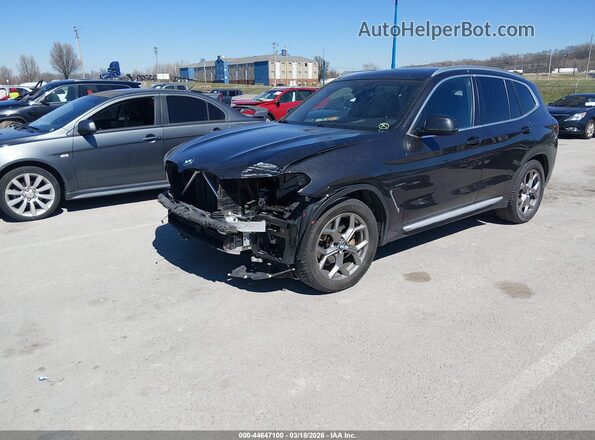 5UX53DP06P9N66422 2023 BMW X3 Black 
