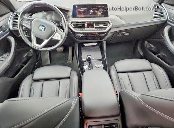5UX53DP07N9J49758 2022 BMW X3 Black 