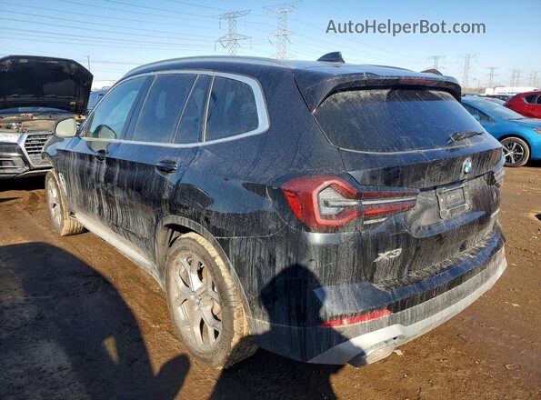 5UX53DP07R9V73897 2024 BMW X3 Black Задня ліва чверть