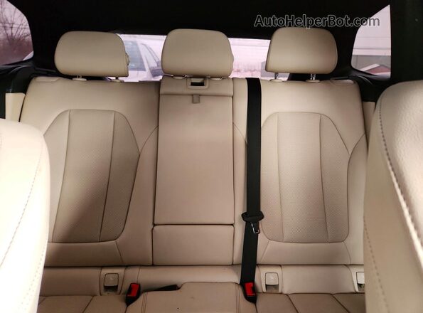 5UX53DP08P9R38911 2023 BMW X3 Black უკანა სავარძლების ხედი