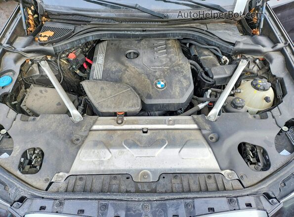 5UX53DP08P9R38911 2023 BMW X3 Black ძრავის განყოფილების ხედი