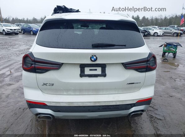 5UX53DP0XR9U11620 2024 BMW X3 White 
