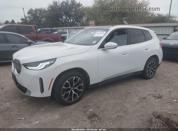 5UX53GP02T9181385 2026 BMW X3 White 