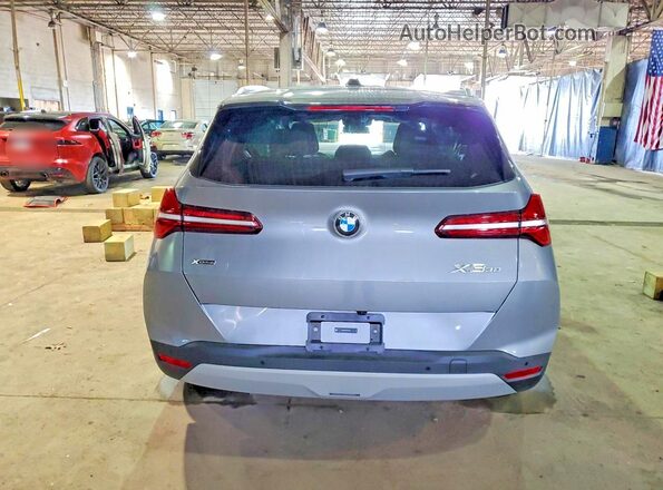 5UX53GP05S9091808 2025 BMW X3 Silver Հետևի տեսք
