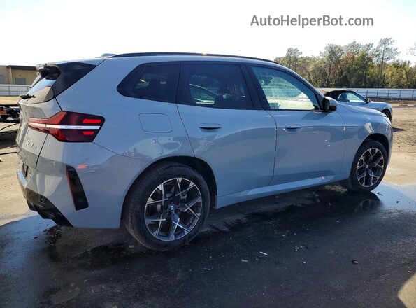 5UX53GP06S9099187 2025 BMW X3 Gray Հետևի աջ