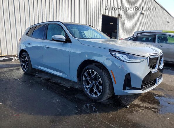 5UX53GP06S9099187 2025 BMW X3 Gray Առջևի աջ