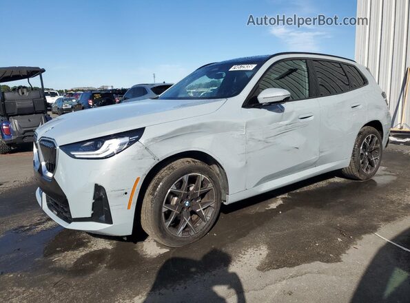 5UX53GP06S9099187 2025 BMW X3 Gray Սալոնի 360 աստիճան տեսք