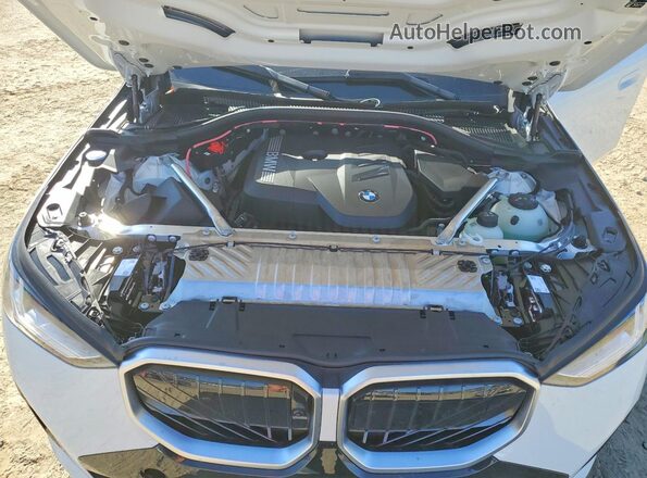 5UX53GP07T9159995 2026 BMW X3 White ძრავის განყოფილების ხედი