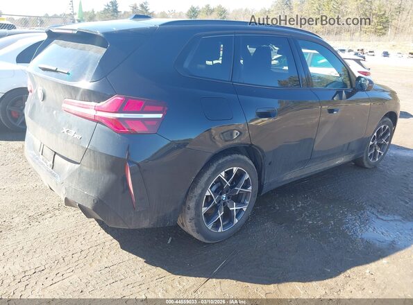 5UX53GP09S9099488 2025 BMW X3 Black უკანა მარჯვენა