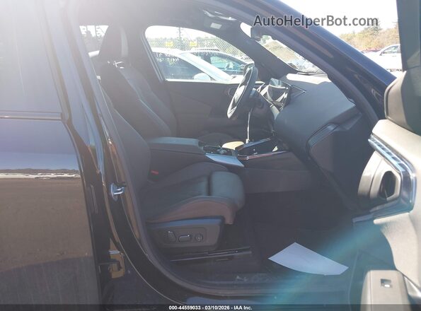 5UX53GP09S9099488 2025 BMW X3 Black წინა სალონის ხედი