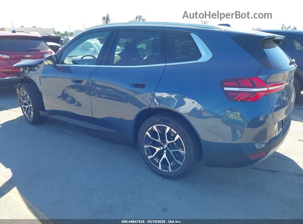 5UX53GP0XS9Y25357 2025 BMW X3 Blue Հետևի ձախ