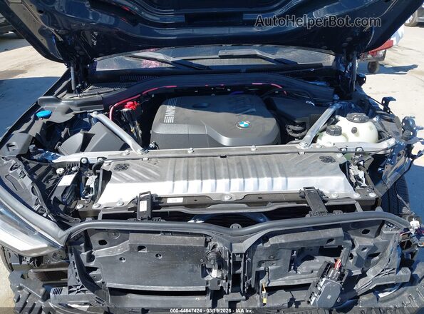 5UX53GP0XS9Y25357 2025 BMW X3 Blue Հետևի տեսք