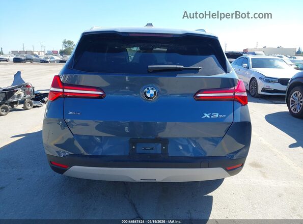 5UX53GP0XS9Y25357 2025 BMW X3 Blue 