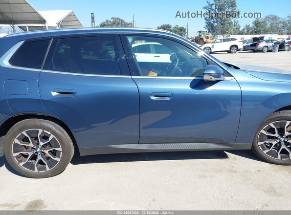 5UX53GP0XS9Y25357 2025 BMW X3 Blue Սալոնի 360 աստիճան տեսք