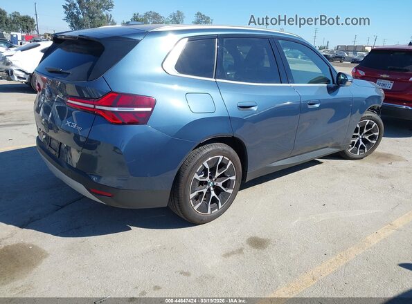 5UX53GP0XS9Y25357 2025 BMW X3 Blue Հետևի աջ
