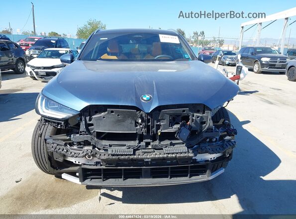 5UX53GP0XS9Y25357 2025 BMW X3 Blue Սալոնի հետևի տեսք