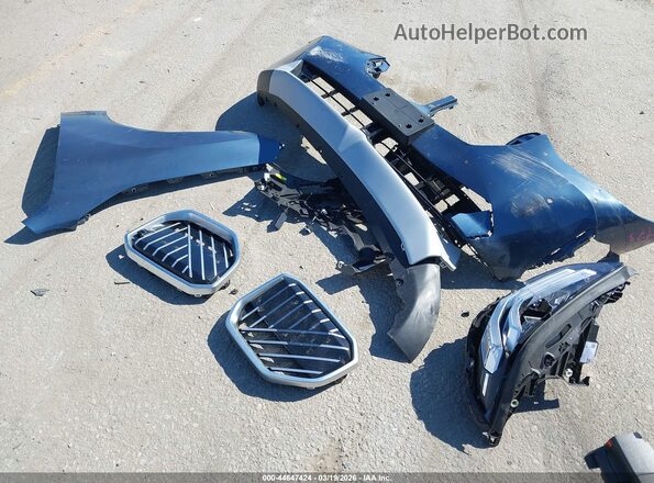 5UX53GP0XS9Y25357 2025 BMW X3 Blue Սարքավորումների վահանակի տեսք