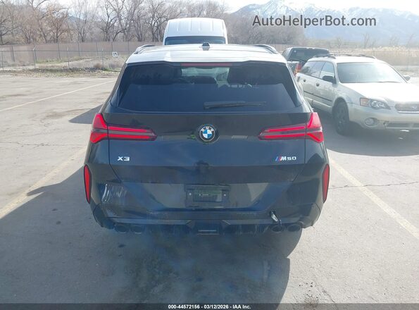 5UX73GP01S9117068 2025 BMW X3 Black 