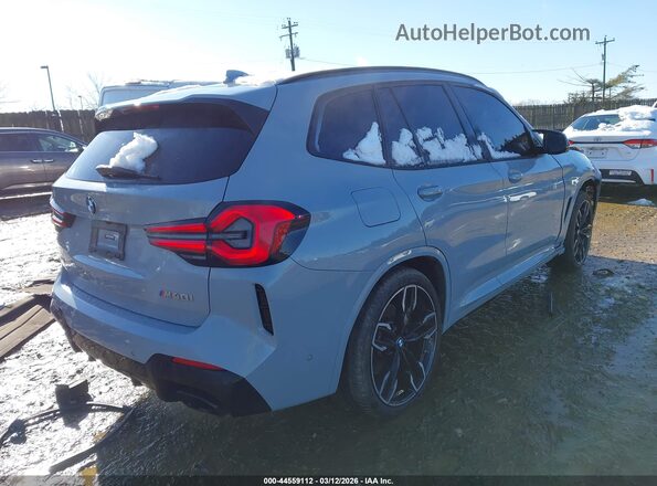5UX83DP05P9T22516 2023 BMW X3 Light Blue Tył prawy