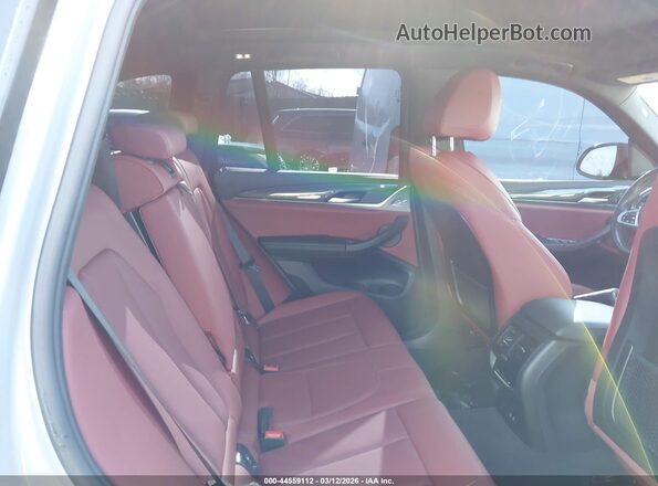 5UX83DP05P9T22516 2023 BMW X3 Light Blue Widok naklejki z numerem VIN